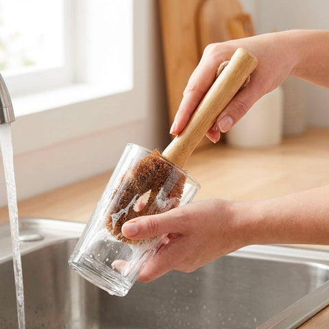 Bamboo Drinkware Cleaning Brush | Scrubber Bestseller