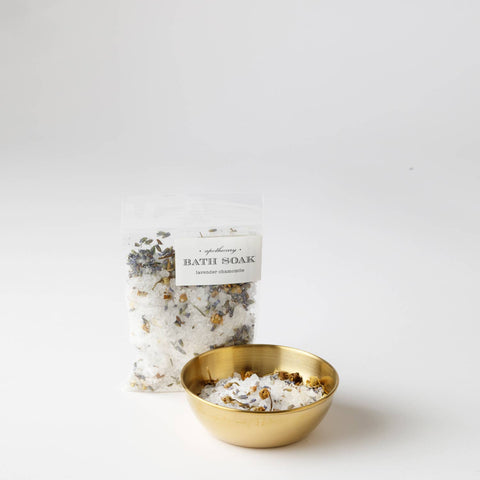 Lavender Chamomile Bath Soak Tube | salts gift spa therapy