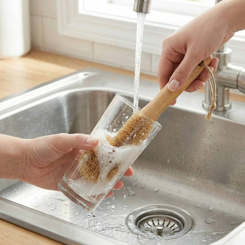 Bamboo Drinkware Cleaning Brush | Scrubber Bestseller