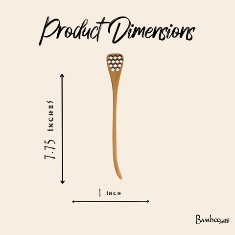 Bamboo Honey Dipper Spoon | Fall Bestseller