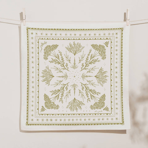 High Desert Bandana - Southwest/Western Botanical Gift