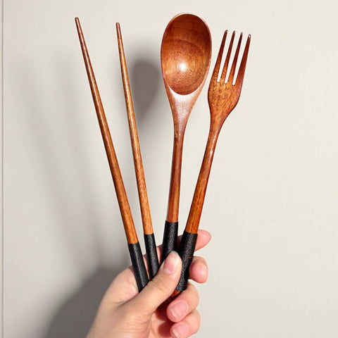 Coconut Utensil Cutlery Set | Gift Bestseller