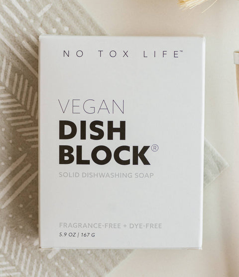 DISH BLOCK® solid dish soap  6 oz | 170 g - No Tox Life