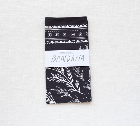 High Desert Bandana - Southwest/Western Botanical Gift