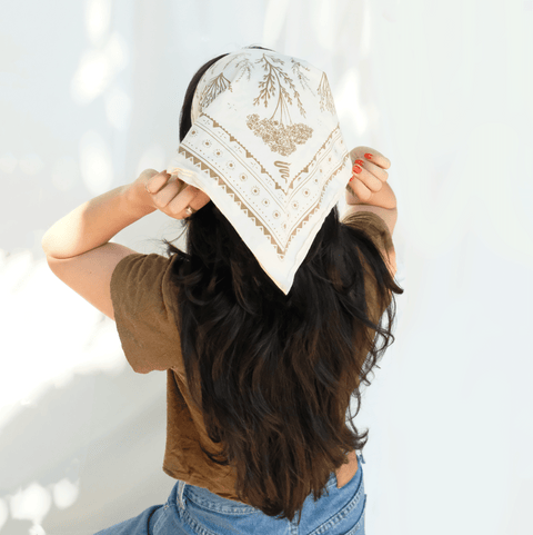 High Desert Bandana - Southwest/Western Botanical Gift