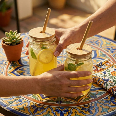 Bamboo Mason Jar Lids | Fall Canning Bestseller