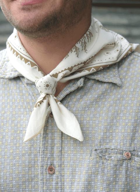 High Desert Bandana - Southwest/Western Botanical Gift
