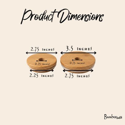 Bamboo Mason Jar Lids | Fall Canning Bestseller