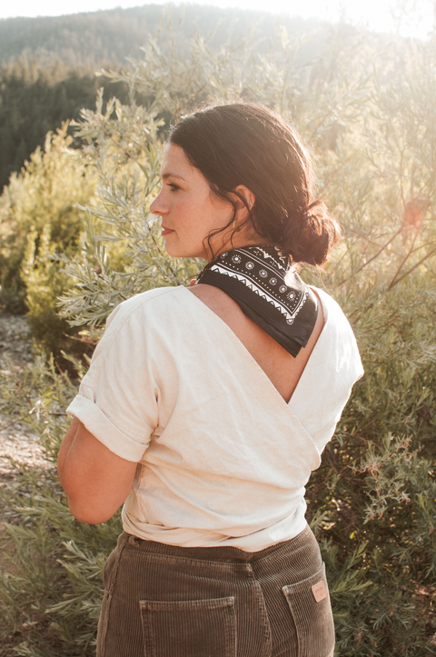 High Desert Bandana - Southwest/Western Botanical Gift