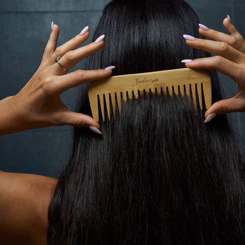 Pointed Bamboo Wide Tooth Comb | Bestseller