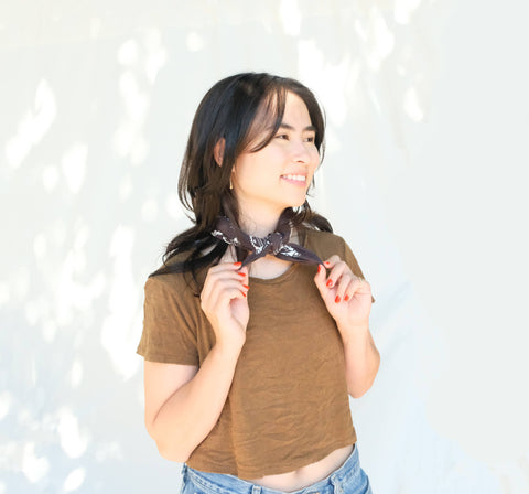 High Desert Bandana - Southwest/Western Botanical Gift