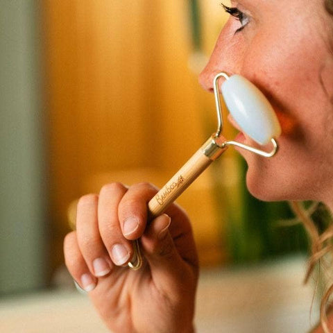 Bamboo Facial Massage Roller | Self Care Bestseller