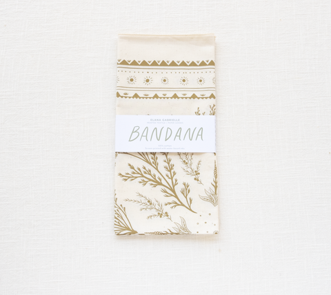 High Desert Bandana - Southwest/Western Botanical Gift
