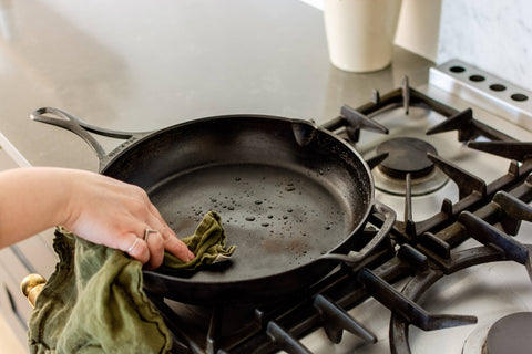 Cast Iron Seasoning Balm in Eco Friendly container