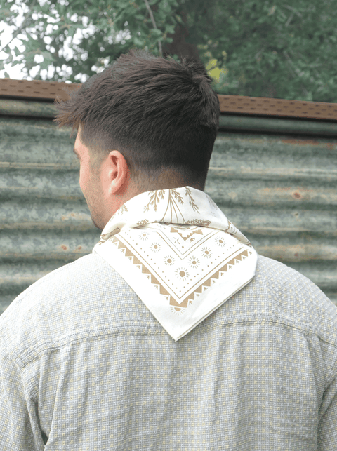 High Desert Bandana - Southwest/Western Botanical Gift
