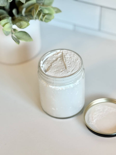 Whipped Grass-Fed Tallow Balm – Vanilla Almond