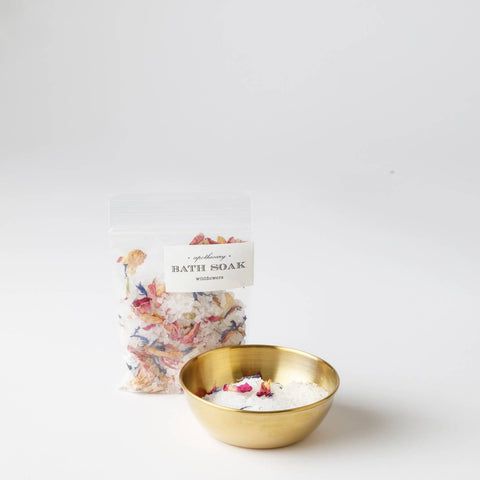 Wildflowers Bath Soak Tube | salts gift tea spa therapy