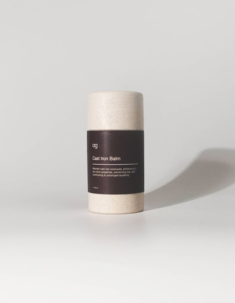 Cast Iron Seasoning Balm in Eco Friendly container